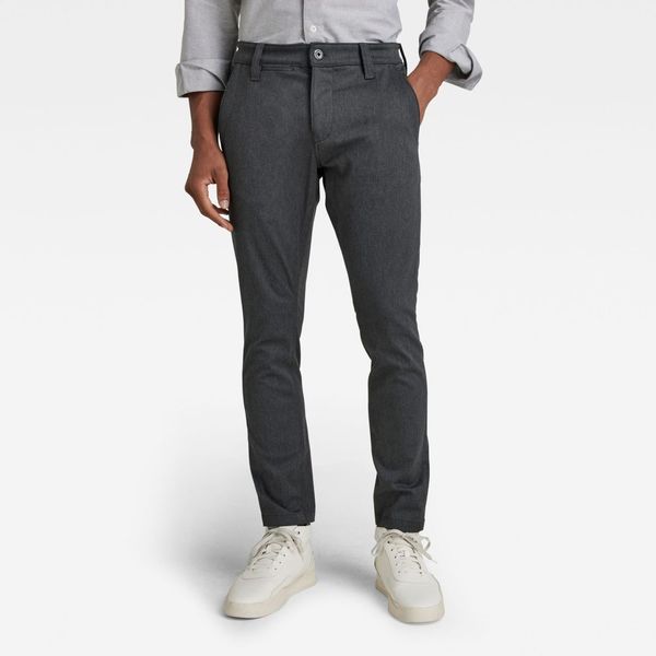 G Star G-STAR Pants - Heather bracket ss twill dark grey