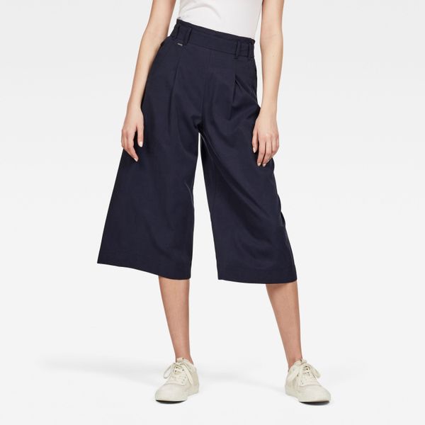 G Star G-STAR Pants - Ramin culotte wmn dark blue