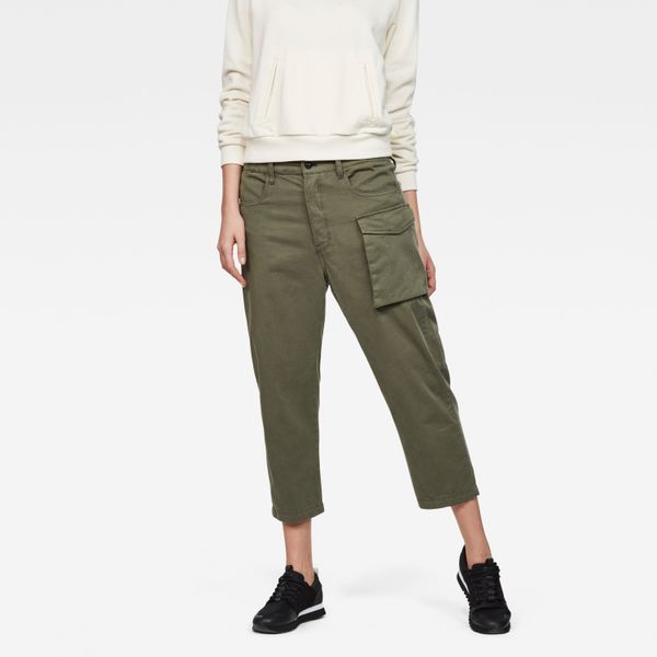 G Star G-STAR Pants - Tendric 3d mid bf wmn khaki