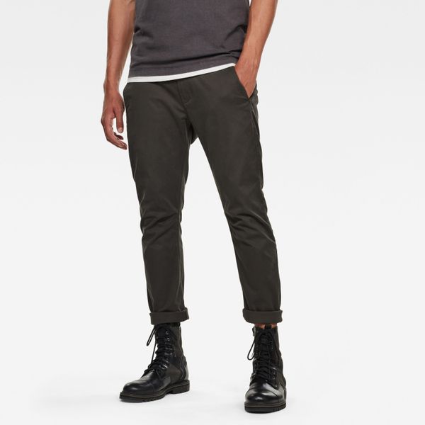 G Star G-STAR Pants - Vetar slim chino dark grey