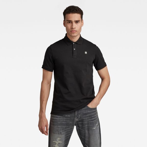 G Star G-STAR Polo shirt - Dunda slim polo s\s black