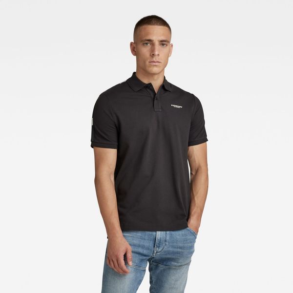 G Star G-STAR Polo shirt - Tape polo s\s black