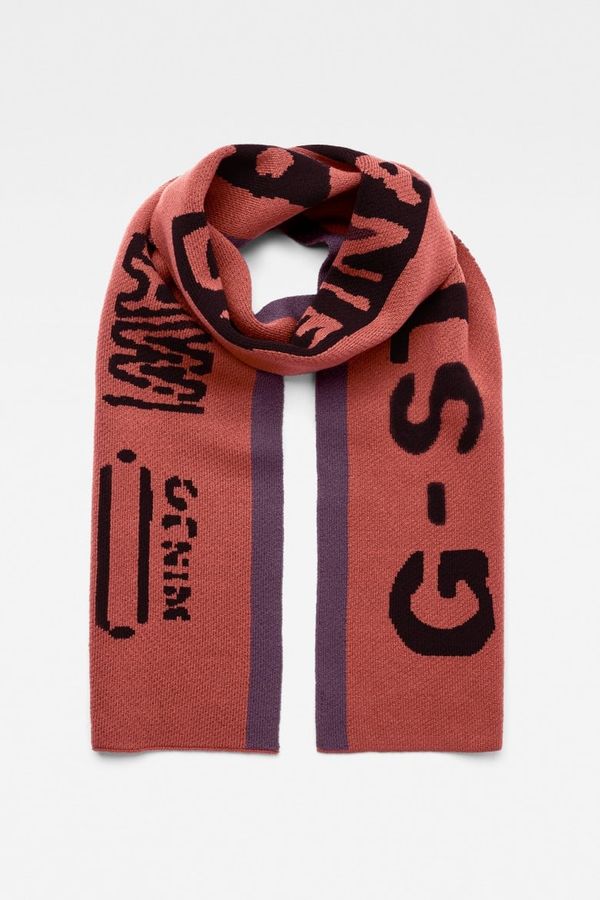 G Star G-STAR Scarf - Effo vector scarf brick