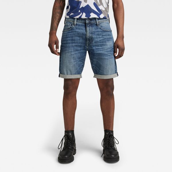 G Star G-STAR Shorts - 3301 Slim Short Blue