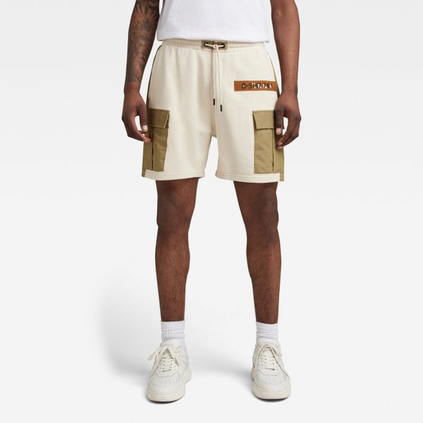 G Star G-STAR Shorts - Cargo sw short white