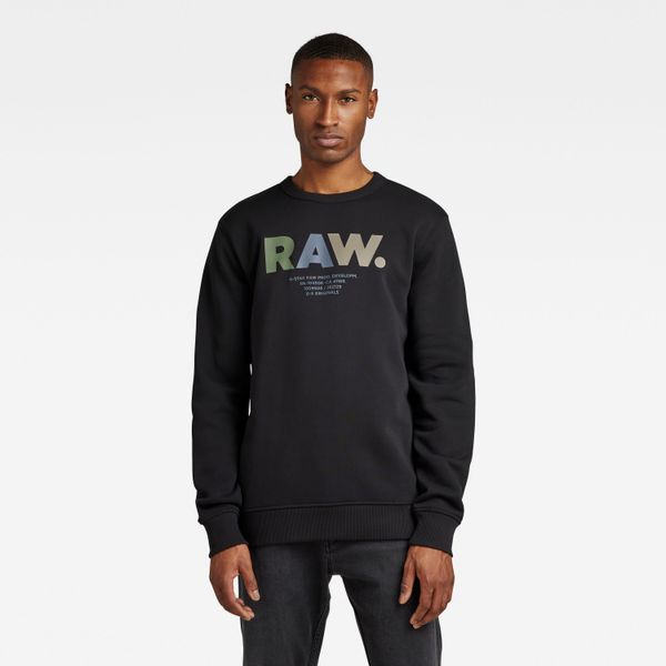 G Star G-STAR Sweatshirt - Multi colored RAW. R SW Black