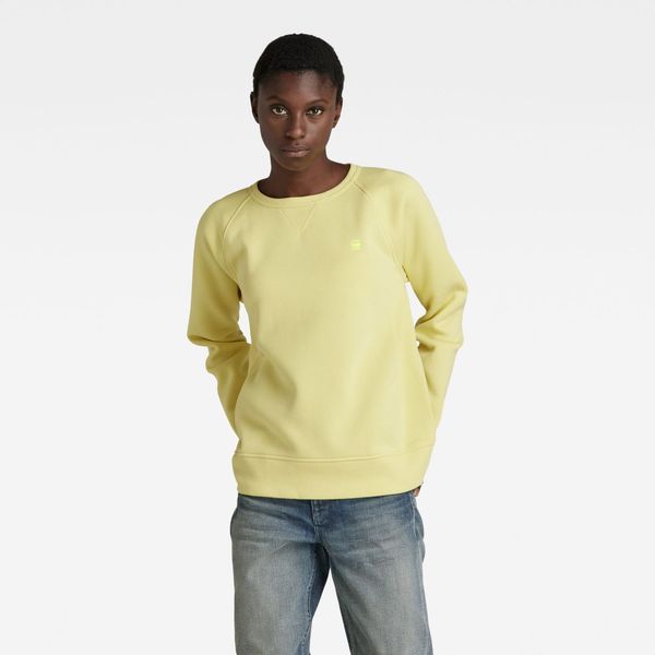 G Star G-STAR Sweatshirt - Premium core 2.0 r sw wmn yellow