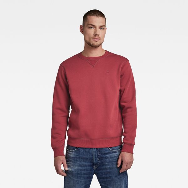 G Star G-STAR Sweatshirt - Premium core r sw l\s red