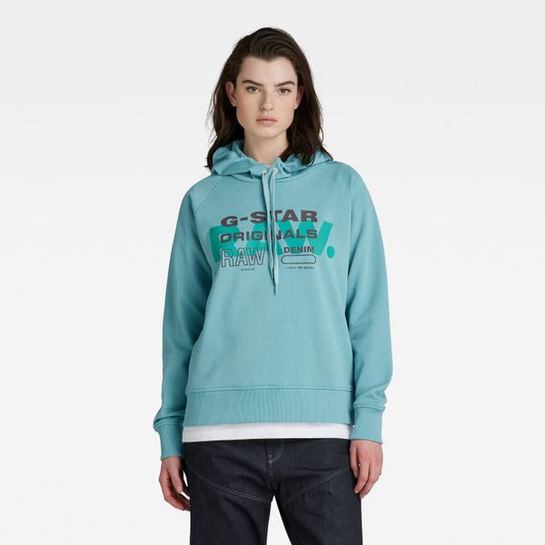 G Star G-STAR Sweatshirt - Raglan raw originals hdd sw wmn blue