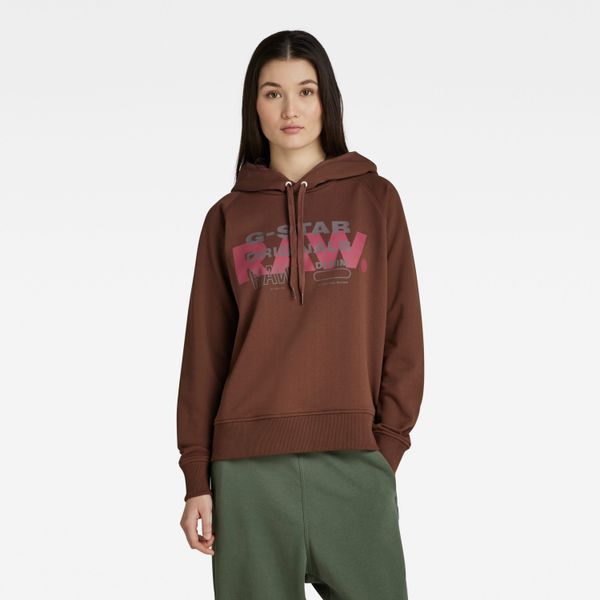 G Star G-STAR Sweatshirt - Raglan raw originals hdd sw wmn brown