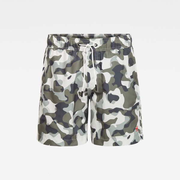 G Star G-STAR Swimwear - Dirik side panel ao green-gray