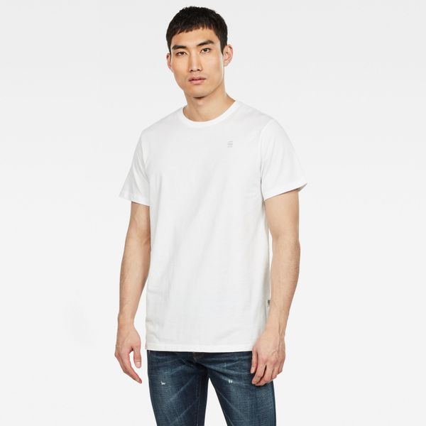 G Star G-STAR T-shirt - Base-s r t s\s white