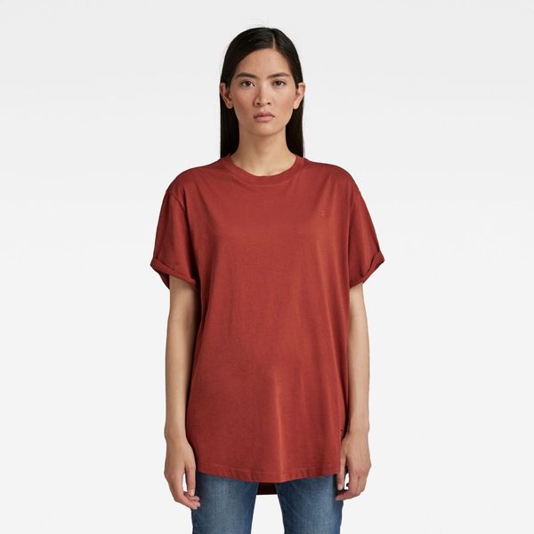 G Star G-STAR T-shirt - Lash fem loose r t s\s brown