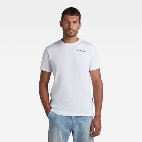 G Star G-STAR T-shirt - Logo base r t white