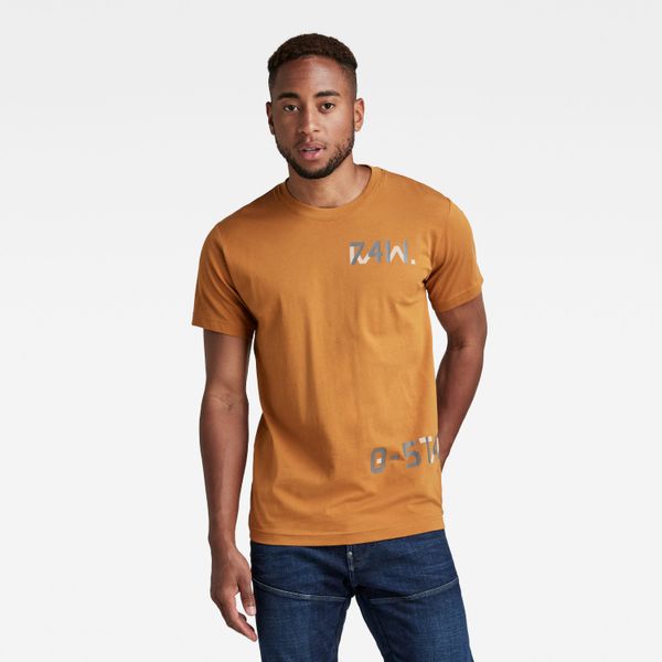 G Star G-STAR T-shirt - Multiple 7411 r t brown