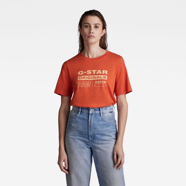 G Star G-STAR T-shirt - Originals label r t wmn red