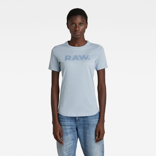 G Star G-STAR T-shirt - RAW. Slim R T WMN Blue