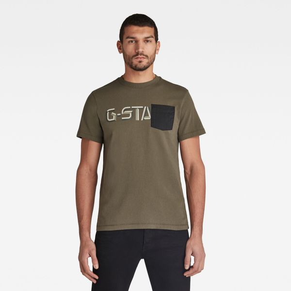 G Star G-STAR T-Shirt - Ripstop pt graphic r t s\s green