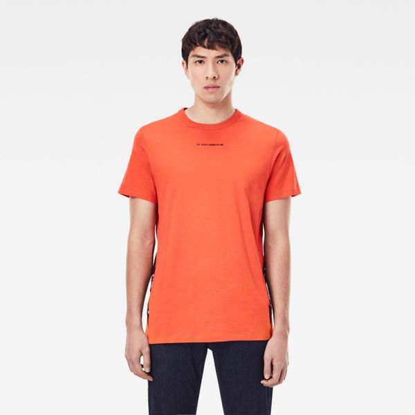 G Star G-STAR T-shirt - Sport and tape r t s\s orange