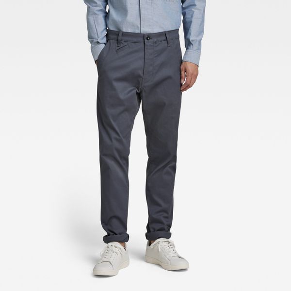 G Star G-STAR Trousers - Bronson 2.0 slim chino blue