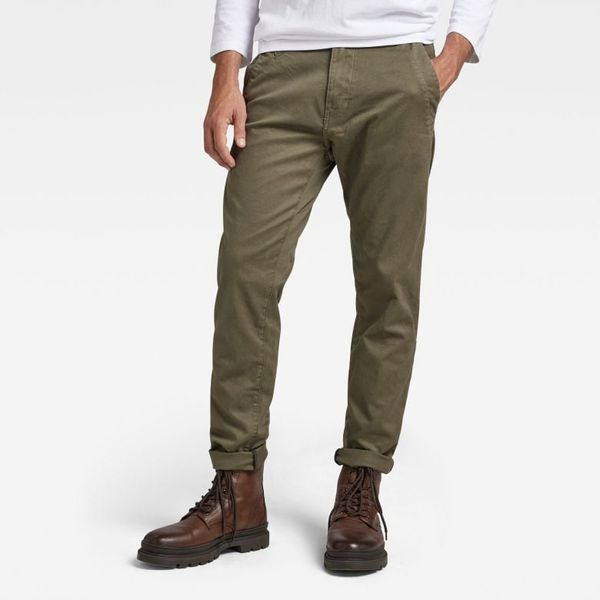 G Star G-STAR Trousers - Bronson 2.0 slim chino green