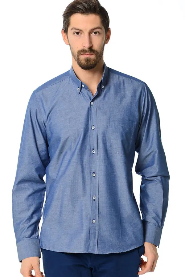 dewberry G570 DEWBERRY SHIRT-NAVY BLUE