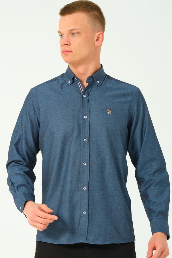 dewberry G674 DEWBERRY MEN'S SHIRT-OIL-2