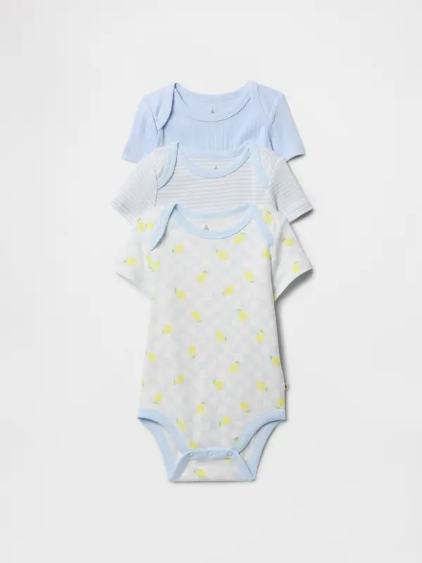 GAP GAP Baby bodysuit, 3 pcs - Boys