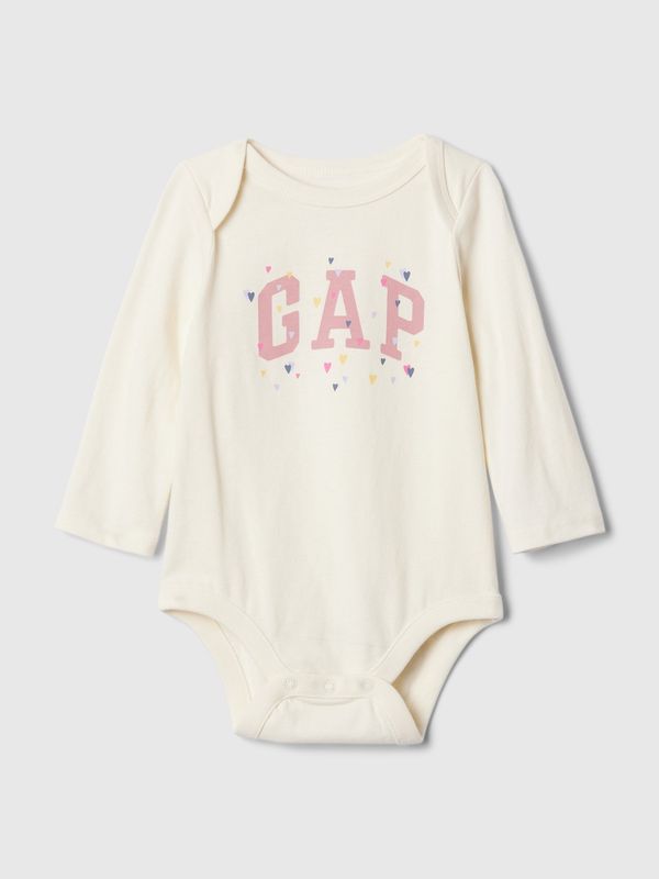 GAP GAP Baby bodysuit with logo - Girls