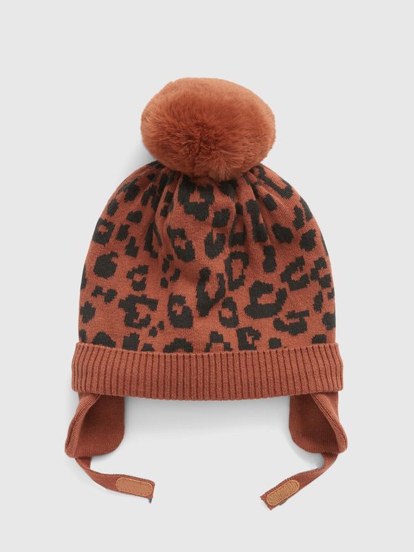 GAP GAP Baby Cap Leopard - Girls