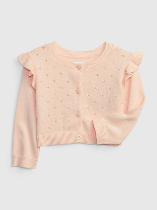 GAP GAP Baby Cardigan with Frill - Girls