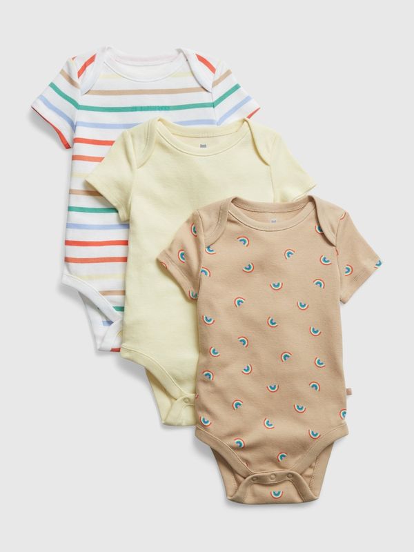 GAP GAP Baby cotton body Brannan, 3pcs - unisex