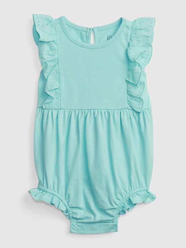 GAP GAP Baby cotton bodysuit with ruffles - Girls