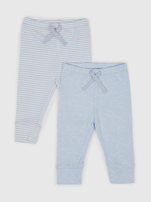 GAP GAP Baby Cotton Leggings, 2pcs - Boys