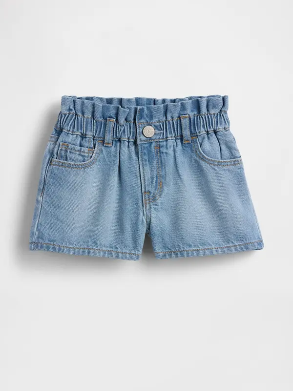 GAP GAP Baby Denim UltraSoft kratke hlače - deklice