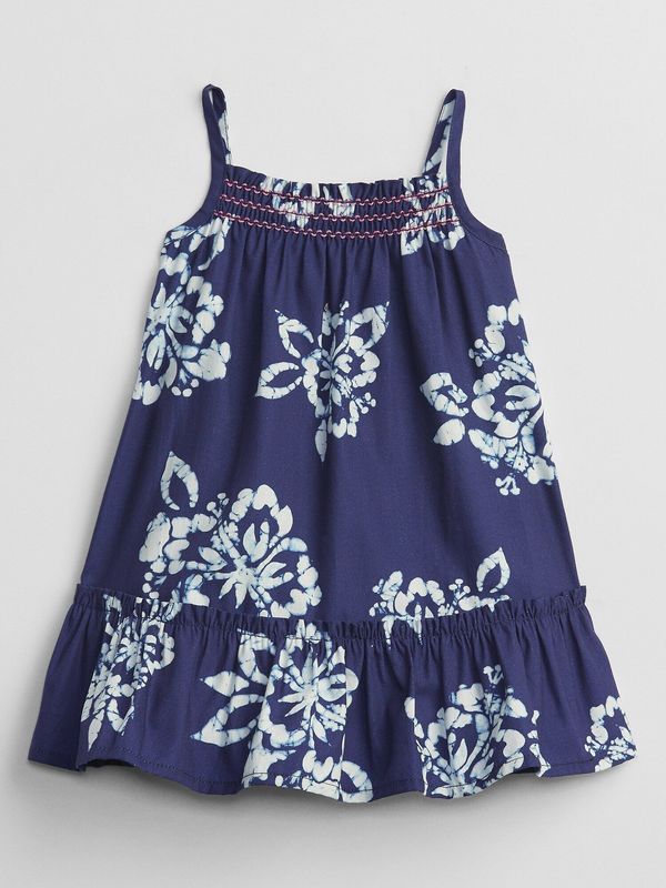 GAP GAP Baby Dress Smocked Floral Dress - Girls