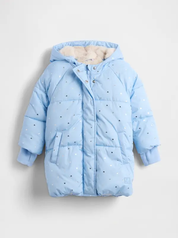 GAP GAP Baby Quilted Coat Heavyweight - Girls