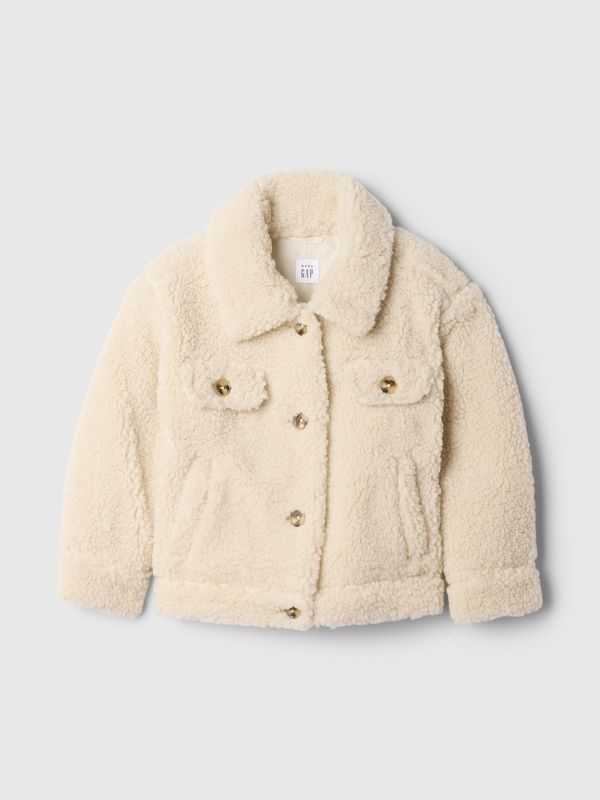 GAP GAP Baby sherpa jacket - Girls