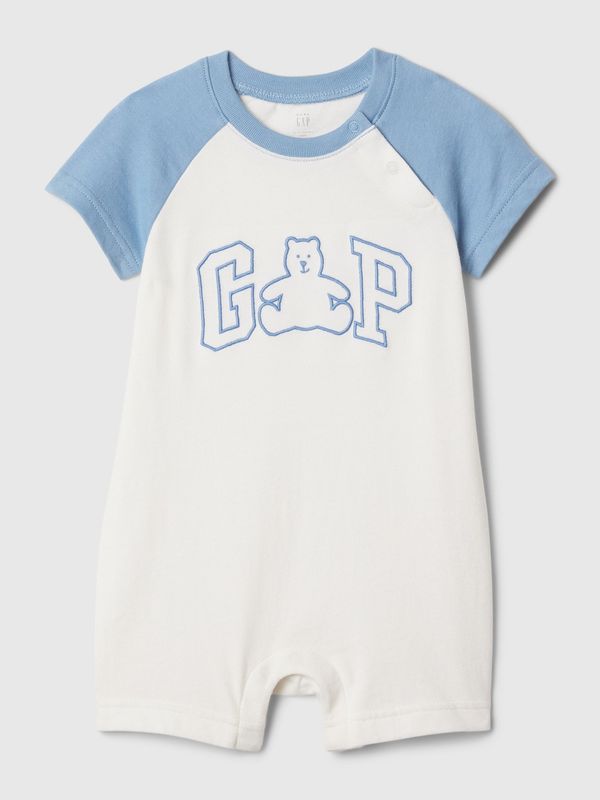 GAP GAP Baby Short Jumpsuit with Logo - Boys