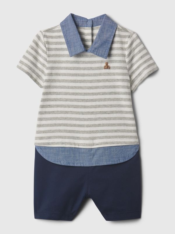 GAP GAP Baby Striped Jumpsuit - Boys