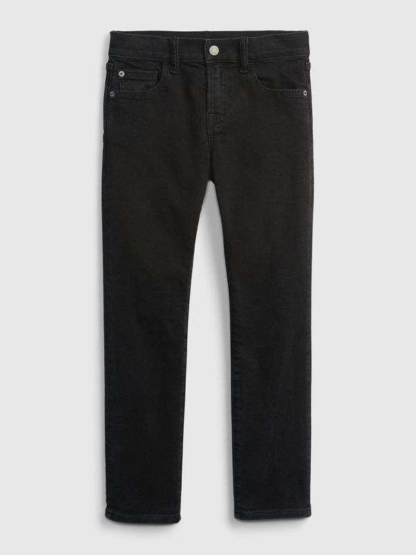 GAP GAP Black Boys' Slim Soft Wearr Jeans with Washwell