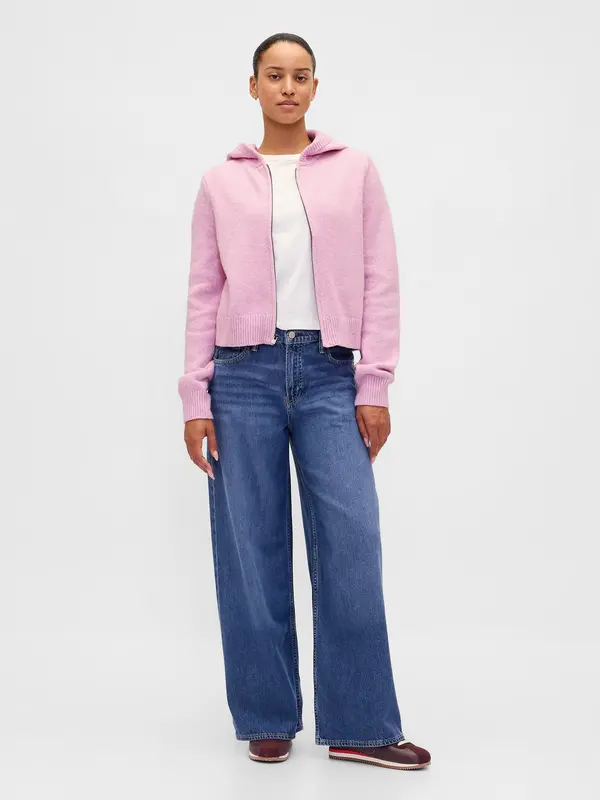 GAP GAP CashSoft Zipper Sweater - Women's