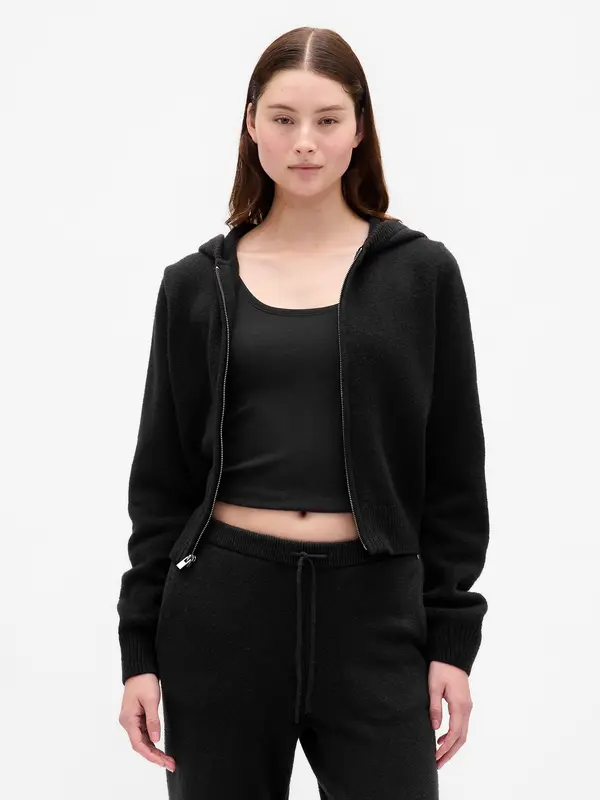 GAP GAP CashSoft Zipper Sweater - Women's