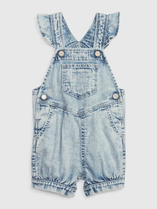 GAP GAP Children's Denim Bib Shorts - Girls