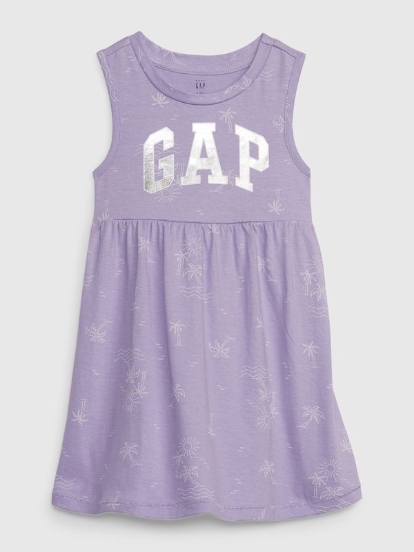 GAP GAP Children's dress with metallic logo - Girls