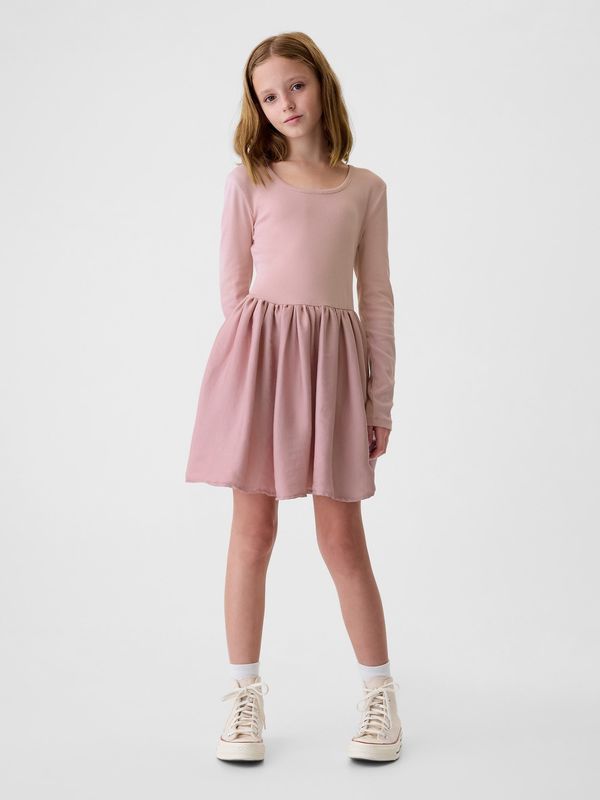 GAP GAP Children's dress with satin skirt - Girls