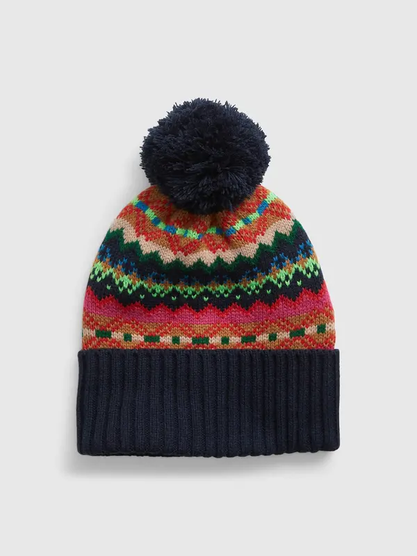 GAP GAP Children's hat with pompom - Girls