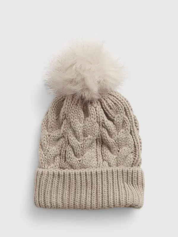 GAP GAP Children's hat with pompom - Girls