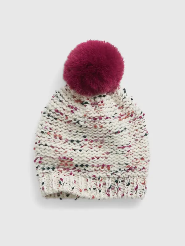 GAP GAP Children's hat with pompom - Girls