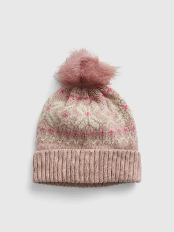 GAP GAP Children's hat with pompom - Girls